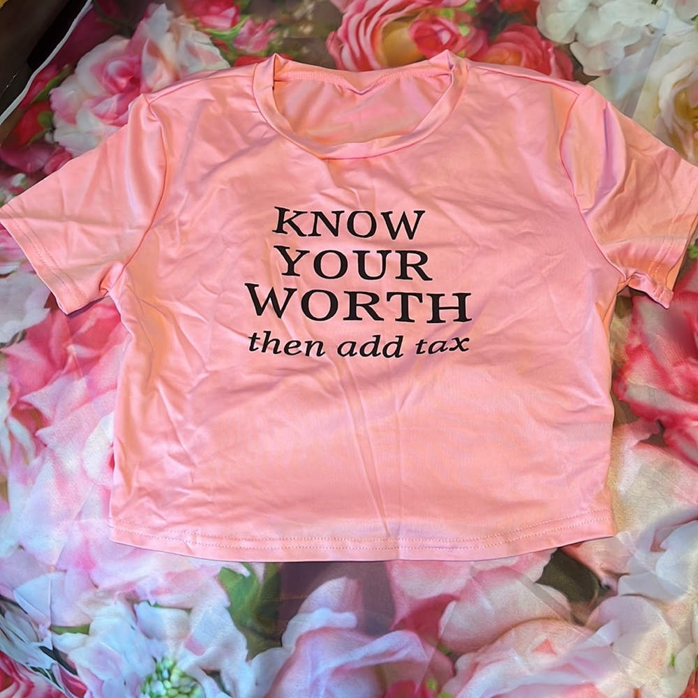 Pink Crop Top